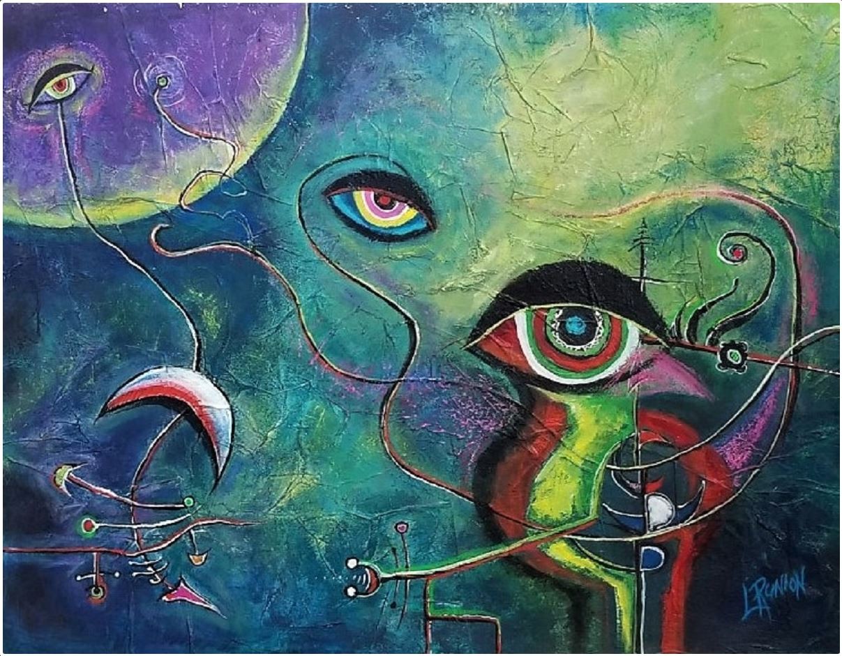 Eyes of The Cosmic String